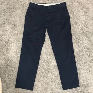 Navy men’s chino pants